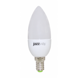 Лампа светодиодная PLED- ECO-C37 5w E14 4000K 400Lm 230V/50Hz Jazzway